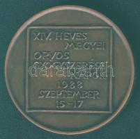 1988. "Heves megyei Orvos-Gyógyszerész Napok, Gyöngyös - A Gyöngyösi Kórház alapításának emléké...