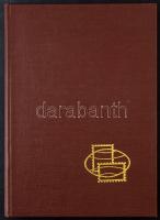 Philux A4 berakó 8 fekete lappal, oldalanként 8 sorral, barna borítóval, új állapotban