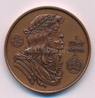Fritz Mihály (1947-) 2003. "I. Lipót 1657-1705 / Székesfehérvár újra szabad királyi város 1703 - MÉE 2003" bronz emlékérem (42,5 mm) T:AU Adamo SF43