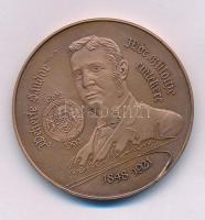 Fritz Mihály (1947-) 1992. "Wekerle Sándor, Mór szülöttje emlékére / Gyűjtők Egyesülete - Mór" bronz emlékérem (42,5mm) T:AU Adamo MR1