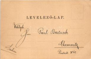 1899 Lugos, Lugoj; Apácazárda. Auspitz Adolf kiadása / Nonnenkloster / nunnery (kis szakadás / small...