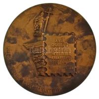 Lengyelország DN(1995) "XVII. Lengyel Filatéliai Kiállítás, Varsó '95 - Lengyel Filatéliai Szövetség / 400 éves Varsó - 1596-1996" kétoldalas bronz emlékplakett műanyag tokban. Szign.: "ZS" (70mm) T:XF Poland ND(1995) "XVII OGÓLNO POLSKA WYSTAWA FILATELIS-TYCZNA Warszawa '95 - POLSKI ZWIAZEK FILATELISTÓW / VARSOVIA - 400 LAT STOLECZNOSCI WARSZAWY - 1596-1996" twosided bronze commemorative medallion in plastic case. Sign.: "ZS" (70mm) C:XF