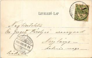 1904 Máramarossziget, Sighetu Marmatiei; Igazságügyi palota. Wizner és Dávid kiadása / Palace of Jus...