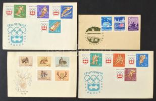 1959-1971 Kb. 30 db bélyegzés nélküli FDC