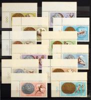 1965-1967 Sorok, blokkok, blokkból kitépett bélyegek 7 db berakólapon (ca. 20.000)