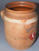 cca 1930 Kecskeméti Konzervgyár Szilvaíz szilke, m: 15 cm