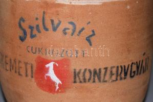 cca 1930 Kecskeméti Konzervgyár Szilvaíz szilke, m: 15 cm