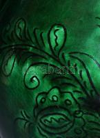 Feliratos pajzán figurális alföldi csalikancsó, minimális kopással, m: 31 cm