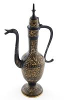 Indiai réz karaffa, m: 33 cm