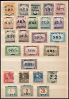 SHS 1919 25 db bélyeg, Bodor vizsgálójellel