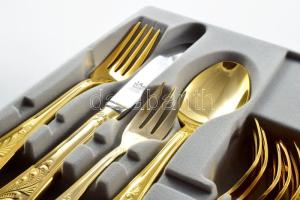 Edehlstahl 5 személyes evőeszköz készlet, 1 hiánnyal, dobozában