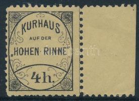 1900 Hohe Rinne 4h fogazott ívszéli