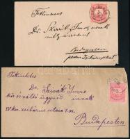 1878-1893 5 db küldemény