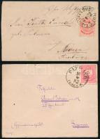 1879-1896 6 db 5kr bérmentesítésű küldemény