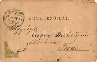 1904 Nagyselyk, Nagy-Selyk, Marktschelken, Seica Mare; vasútállomás, templom / railway station, chur...