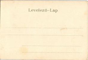 Nagyszalonta, Salonta; Csonka torony, Takarékpénztár. Csathó Gábor és Társa kiadása, szecessziós-vir...