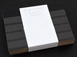 50 db 4 soros stecklapon műanyag borító nélkül