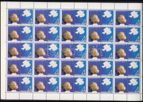 1986 Nemzetközi Békeév teljes ív (7.000)