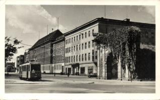 Szczecin the Polish Soldier´s Square tram photo