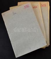 Kb 4-5000 db bélyeg 5 cserefüzetben, benne angol gyarmatok, tengerentúl, Csehszlovákia, USA stb