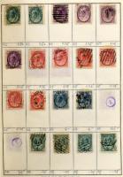 Kb 4-5000 db bélyeg 5 cserefüzetben, benne angol gyarmatok, Nagy-Britannia