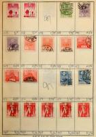 Kb 4-5000 db bélyeg 5 cserefüzetben, benne Izrael, Irán, Japán, Kanada stb