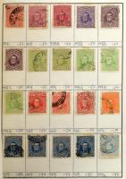 Kb 4-5000 db bélyeg 5 cserefüzetben, benne Peru, Libanon, Líbia, Németország, Szíria stb