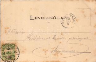 1903 Losoncapátfalva, Opatová (Losonc, Lucenec); Prónay kastély. Redlinger kiadása / castle (fl)