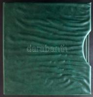 Lindner gyűrűs album tokkal, benne német bélyegek, összefüggések, FDC-k, automata bélyegek és egyéb ...