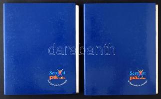 NSZK 2000-20007 Ersttagblatt gyűjtemény 2 db gyűrűs mappában, kb 300 klf