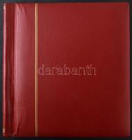 Gyűjtemény maradvány Schaubek albumban: Dánia 585 db bélyeg, Grönland, Feröer 200 db bélyeg, Izland ...