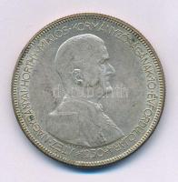 1930. 5P Ag "Horthy jobbra" hajas T:XF kis patina Adamo P8