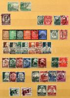 Deutsches Reich összeállítás 12 lapos A4 berakóban