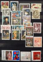 Franciaország művészet motívum gyűjtemény 12 lapos nagy méretű berakó 15 oldalán