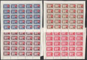 1949 Szakszervezet (III.) teljes ívsor (90.000)