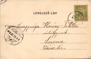 1903 Nagyrőce, Gross-Rauschenbach, Velká Revúca; Fürdő. Büchler Béla kiadása / spa, bathhouse (EK)