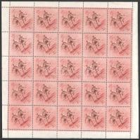 1953 Népstadion 3Ft teljes hajtott 25-ös íveben, ritka!