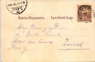 1900 Máriabeszterce, Máriabisztrica, Marija Bistrica; látkép. Klein V. kiadása / general view (EK)