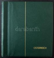 Ausztria 1955-1987 gyűjtemény falcmentes Leuchtturm albumban, zöld borítóval