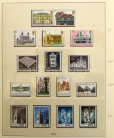 Európa motívum gyűjtemény 1956-1989 falcmentes Lindner albumban, zöld borítóval