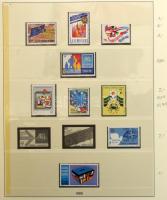 Európa motívum gyűjtemény 1956-1989 falcmentes Lindner albumban, zöld borítóval