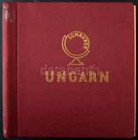 1913-1958 Gyenge gyűjtemény maradvány előnyomott Schaubek albumban + 1959-1964 albumlapok üresen