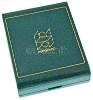 1996. "HUNGEXPO a 100 BNV éve '96" egyoldalas, jelzett Ag bélyegérem, eredeti dísztok...