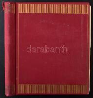 1915-1959 Gyenge gyűjteménymaradvány portókkal, előnyomott KABE albumban