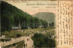 1904 Lillafüred (Miskolc), nyaralótelep, villa. Lövy József fia kiadása 769. (EM)