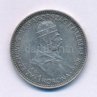 1896KB 1K Ag "Millenium" T:XF patina Adamo K5.2