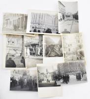 10 darab 56-os eseményeket ábrázoló fotó, 6,5x10 cm alatt