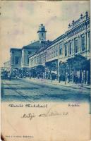 1899 Miskolc, Színház, Miskolczi Hitelintézet. Verő J. és társa kiadása (EM)