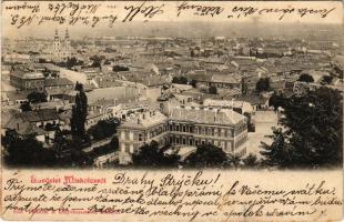 1900 Miskolc, látkép. Ferenczi B. kiadása (EK)