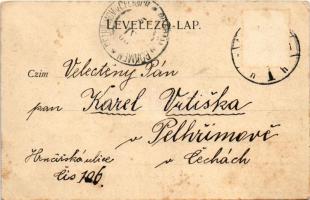 1900 Miskolc, látkép. Ferenczi B. kiadása (EK)